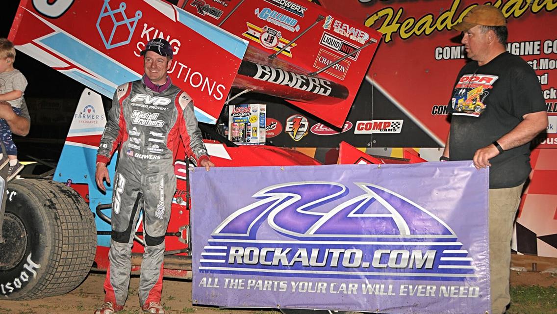 Bowers Dominates at Ogilvie Raceway to Earn First Win of the Season