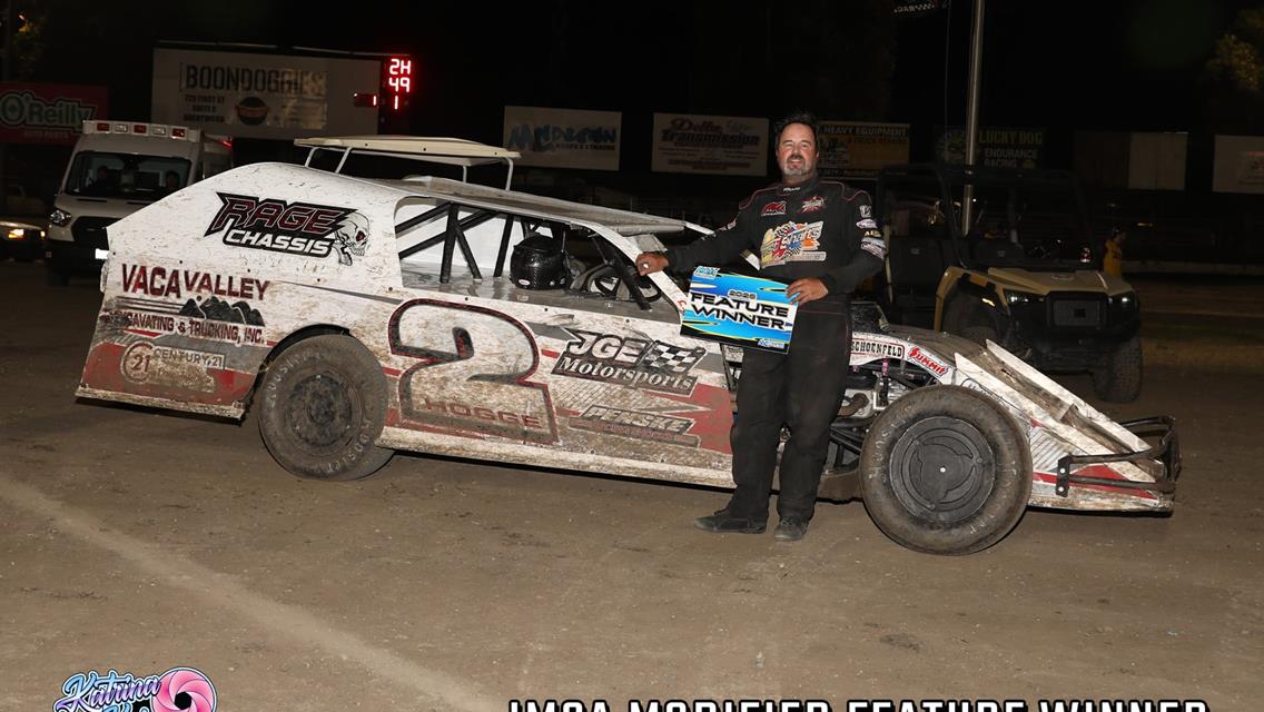 Hogge Scores 80th Career Antioch Speedway Win In IMCA Modified All Star Challenge