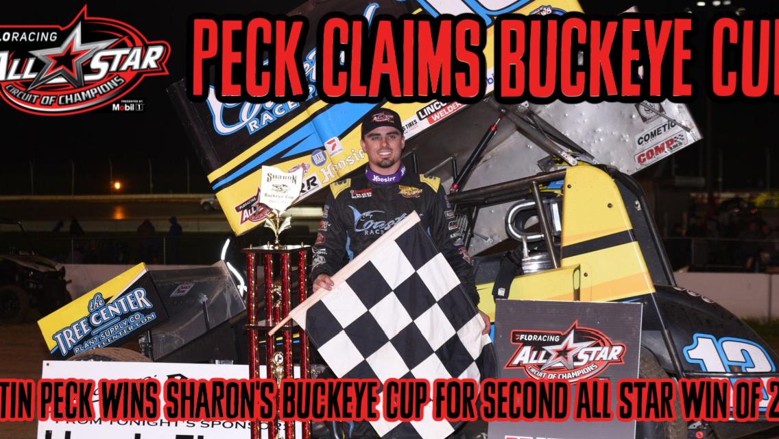 Justin Peck goes wire-to-wire at Sharon Speedway for Buckeye Cup triumph