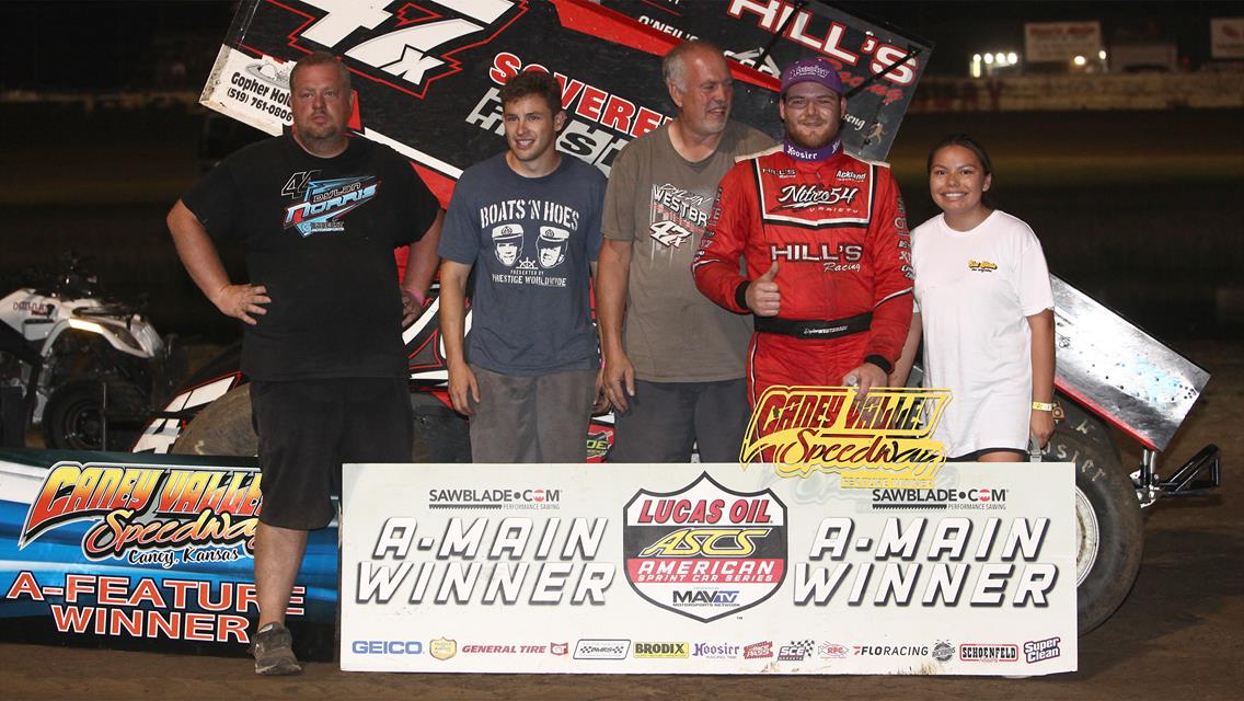 Dylan Westbrook Finally A Winner With The Lucas Oil American Sprint Car Series
