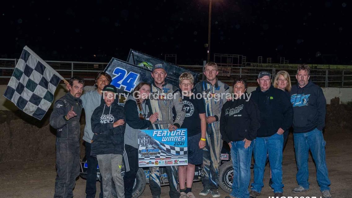 Tristan Ullstrom Races to NOW600 Mile High Victory on Saturday at El Paso County Raceway