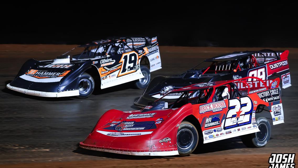 Smoky Mountain Speedway (Maryville, TN) – World of Outlaws Late Model Series – Tennessee Tipoff – March 14th-15th, 2025. (Josh James Artwork)