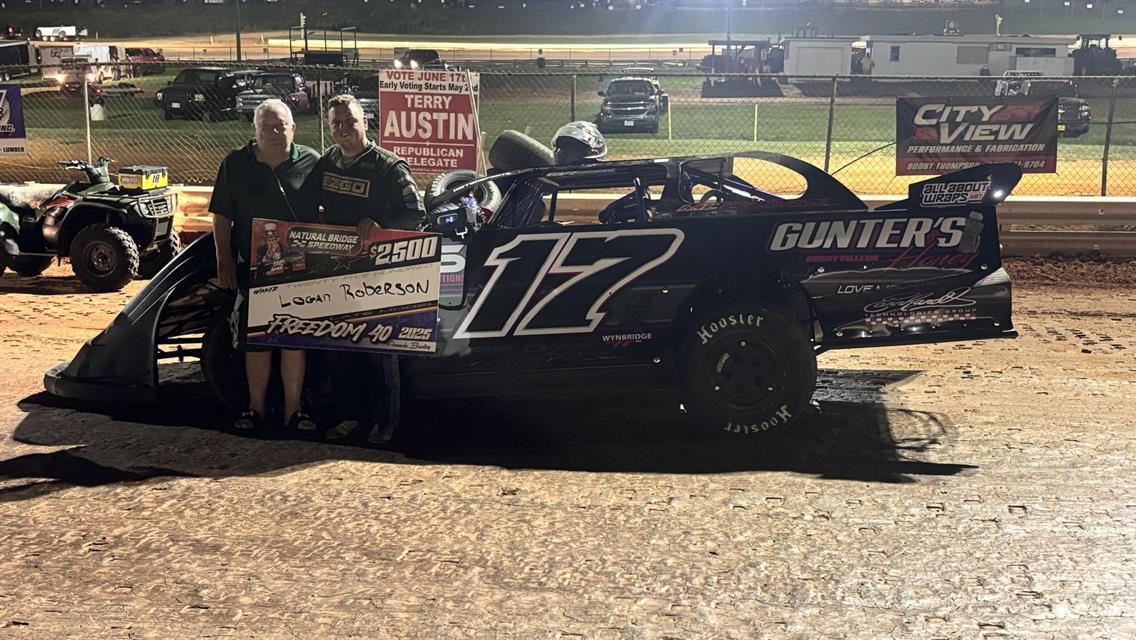 Natural Bridge Speedway (Natural Bridge, VA) – Freedom 40 – July 5th, 2025.