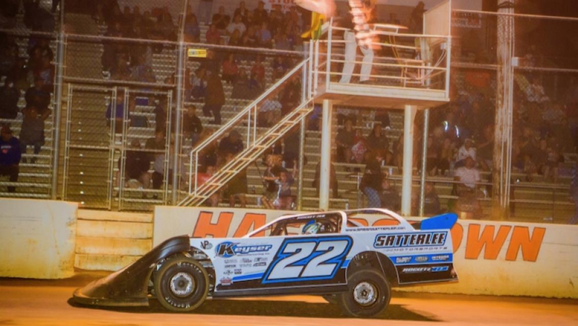 Hagerstown Speedway (Hagerstown, MD) – Zimmer’s United Late Model Series – Nathan Durboraw Memorial – August 13th, 2022. (Jason Walls photo)