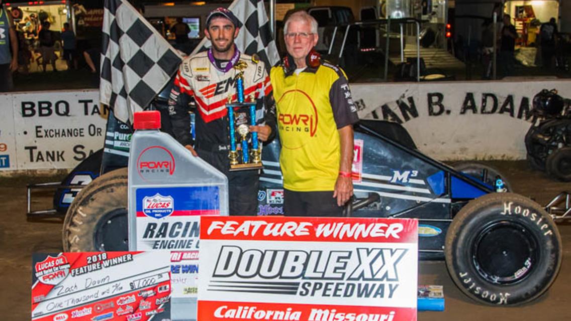 DAUM DOMINATES DOUBLE X SPEEDWAY WITH WAR SPRINTS