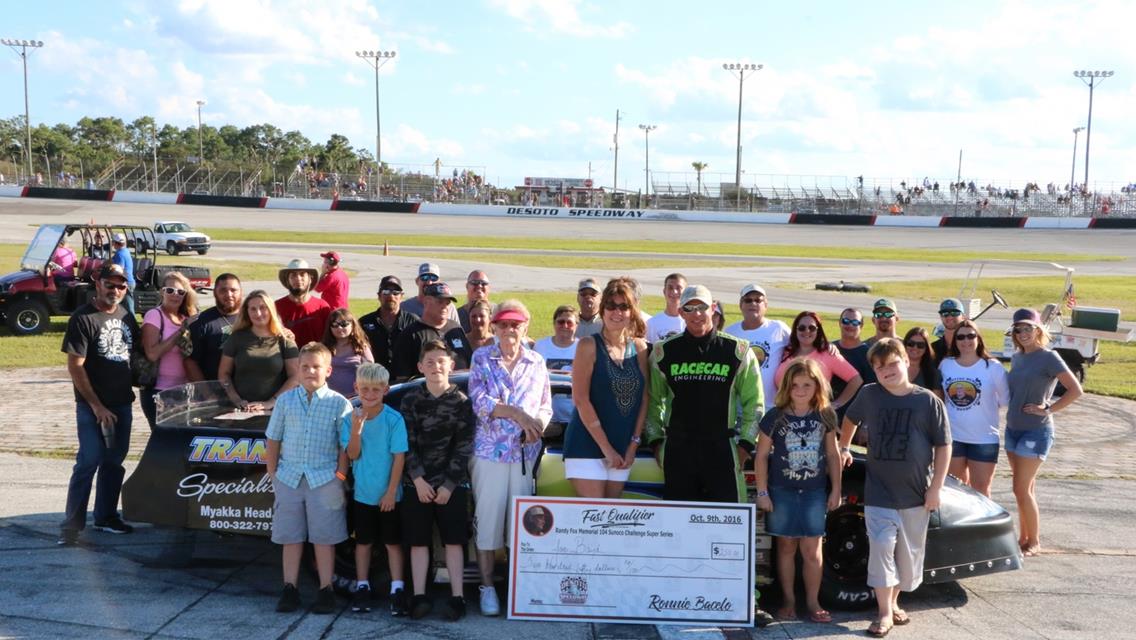 Dutilly  takes Fox Memorial win at Desoto Speedway