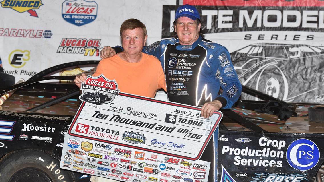 Bloomquist Fights off Owens for Toyota Knoxville 50 at Tazewell