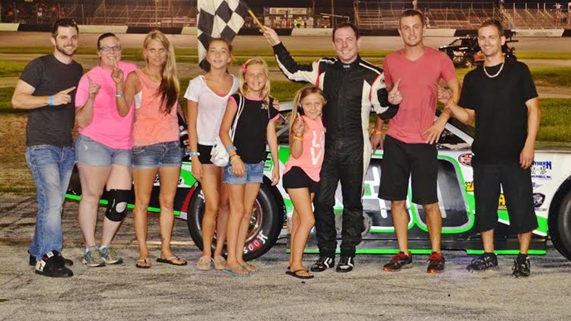 Dutilly wins crash filled Late Model feature at Desoto
