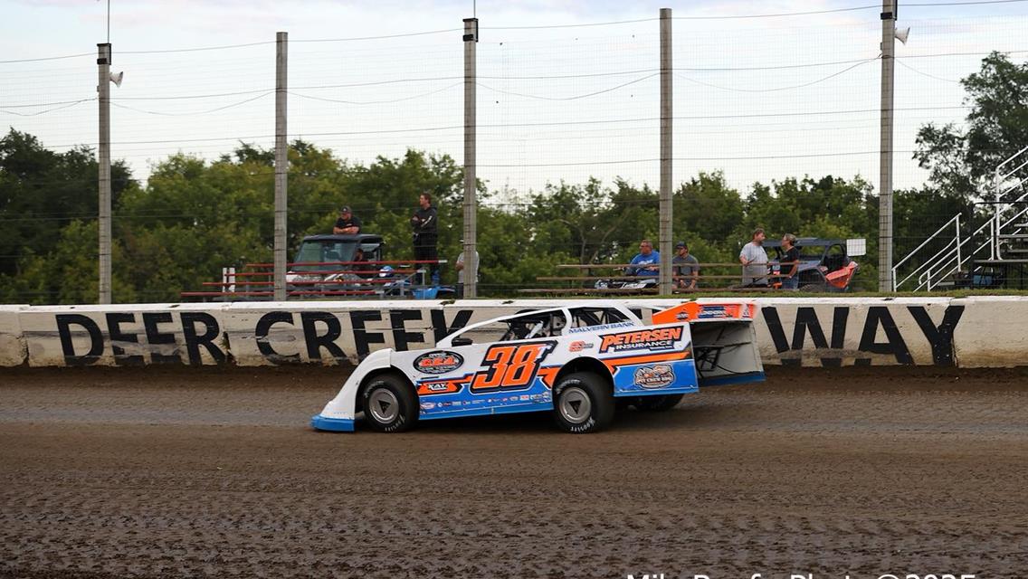 Deer Creek Speedway (Spring Valley, MN) – Malvern Bank East Series – August 29th-30th, 2025. (Mike Ruefer photo)