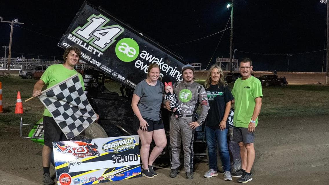 Mallett Produces Wins at Hattiesburg Speedway and Greenville Speedway