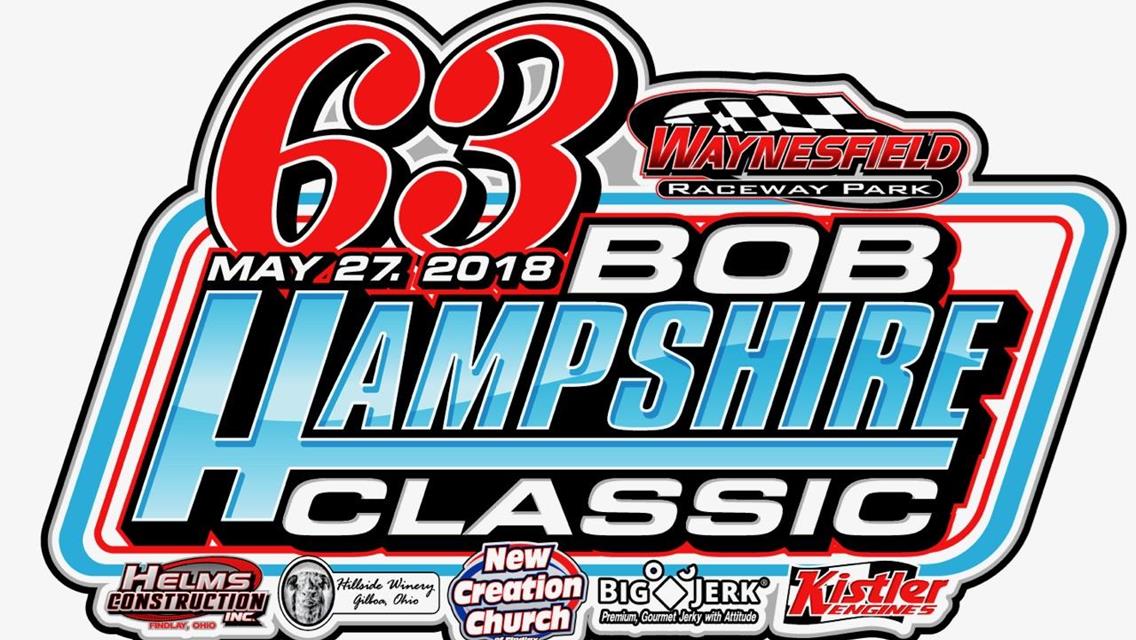 All Star’s Bob Hampshire Classic Less Than Two Weeks Away