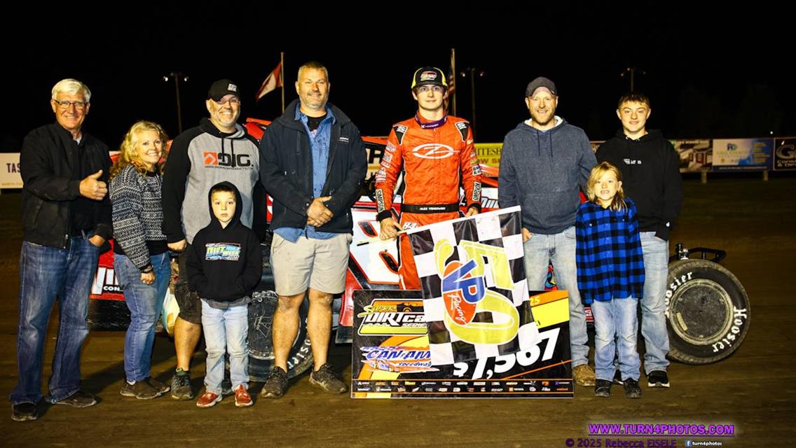 Yankowski Conquers tough field and Mother Nature for Super DIRTcar Series triumph at Can Am