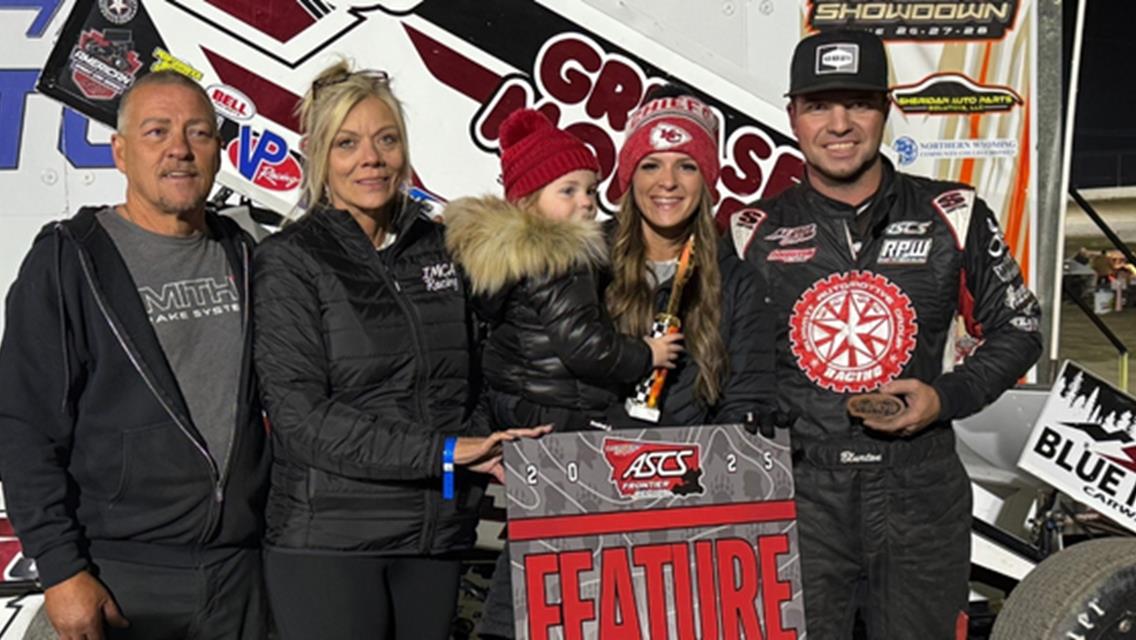 Blurton Bags ASCS Frontier Win At Sheridan Speedway
