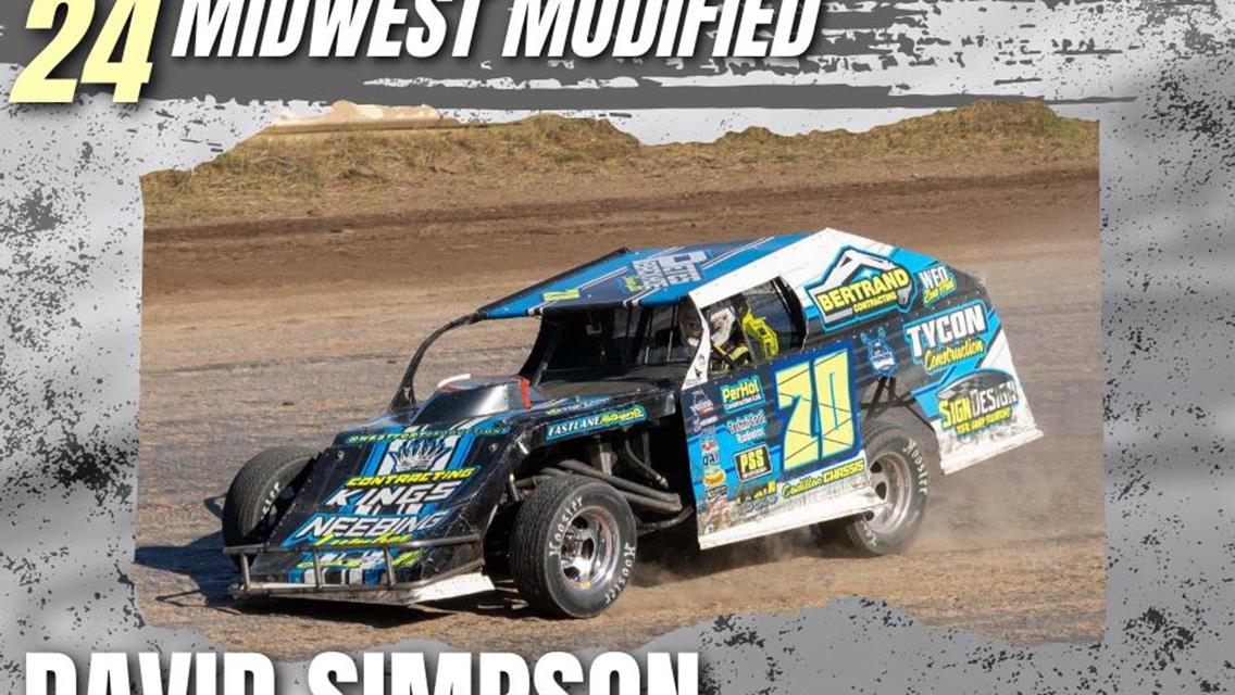 MIDWEST MOD MASTER; SIMPSON SPEEDS TO FIRST CAREER WISSOTA NATIONAL TITLE