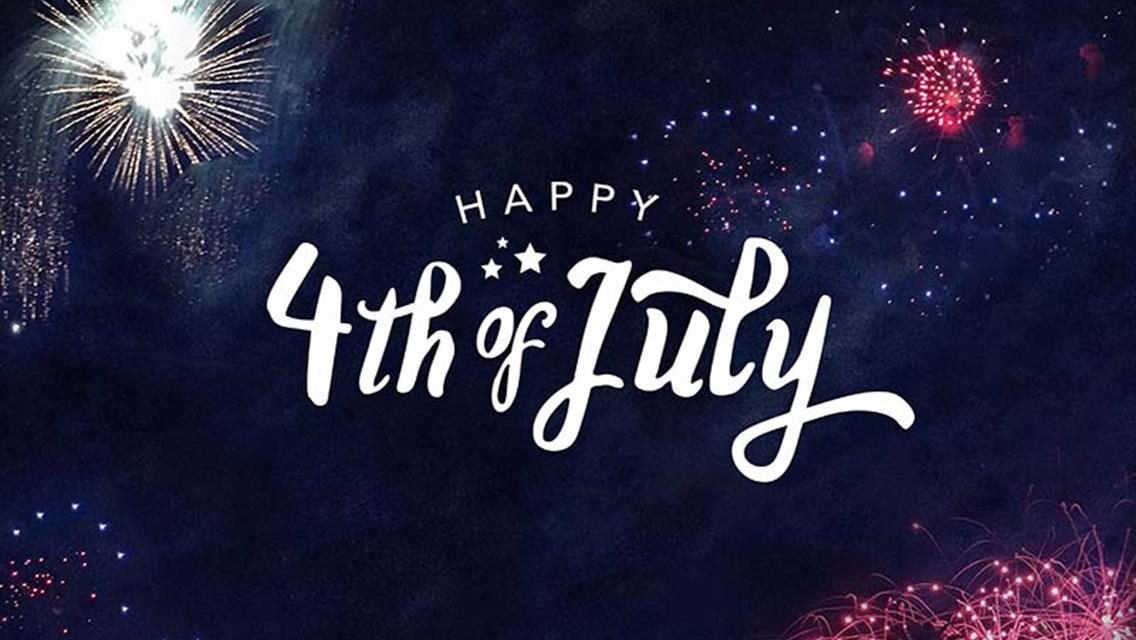 No Gokart Races on July 4th -Happy 4th of July!