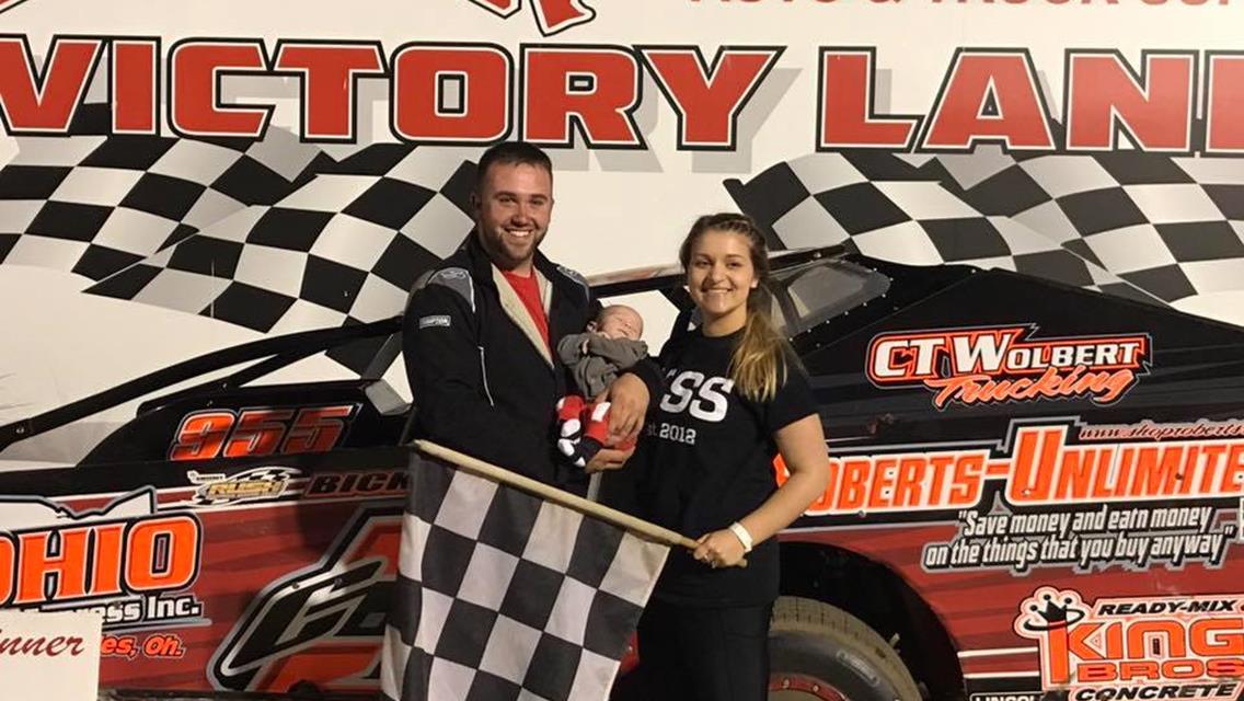 King Jr matches father with 2nd Sharon Big-Block Mod win of 2017; McGuire tops 51 Penn-Ohio Stocks; Schneider wins $2000 Penn-Ohio Stock make-up; 1st