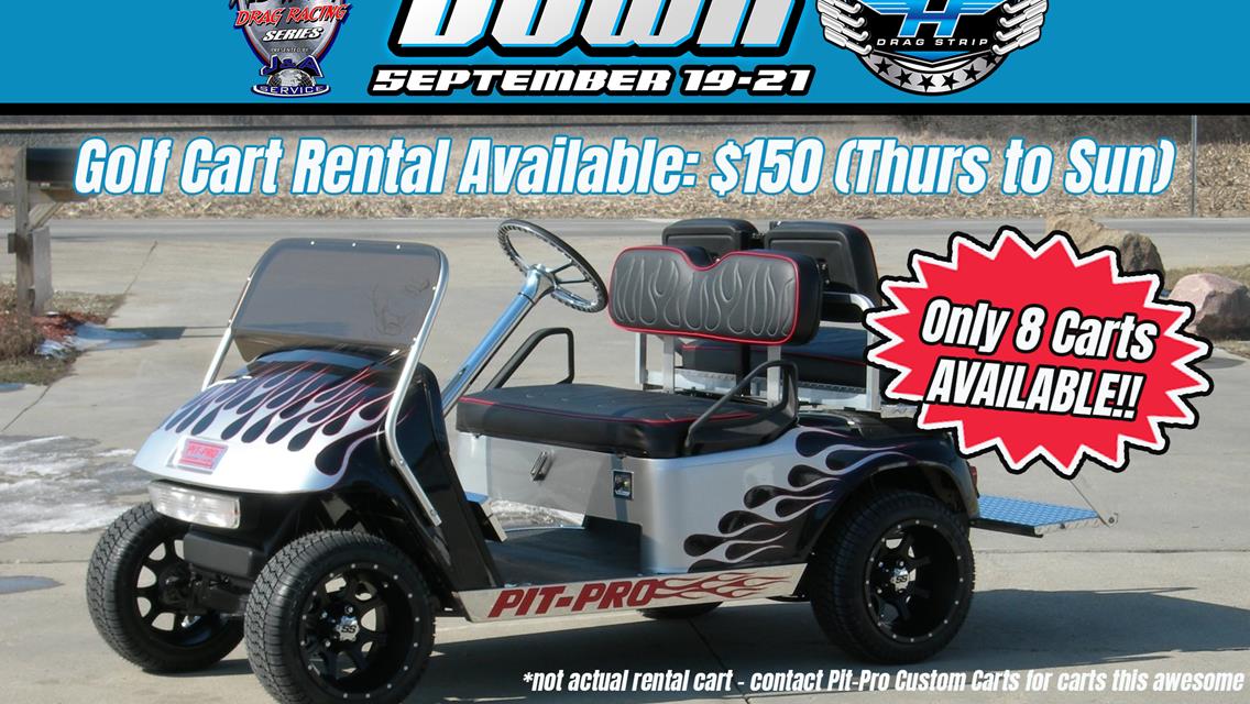 Golf Cart Rental Available NOW!! Act FAST - ONLY 8 available!