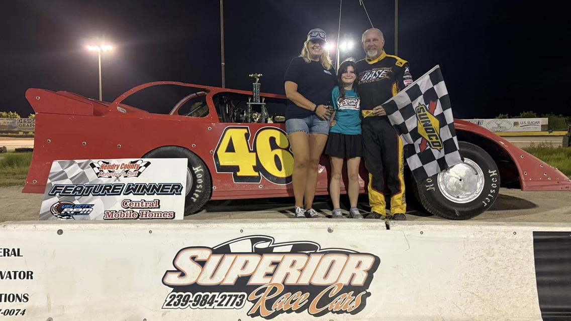 Horton Hauls to Victory in CRUSA Weekly Dirt Late Models at Hendry County