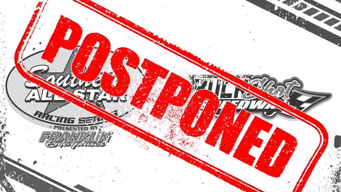 Saturated Grounds and Below Freezing Temps Postpone SAS Visit to Buckshot Speedway