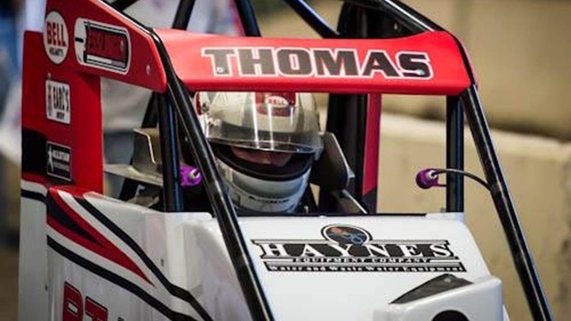 Thomas Takes Two Top 10s During POWRi Doubleheader at Port City