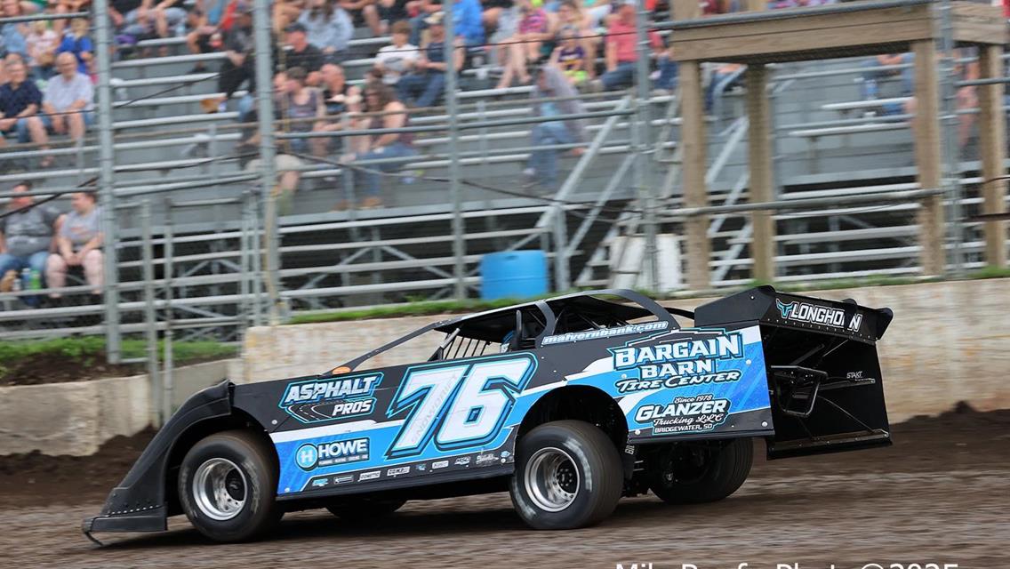 Mason City Motor Speedway (Mason City, IA) – Malvern Bank East Series – Father&#39;s Day Special – June 15th, 2025. (Mike Ruefer Photo)