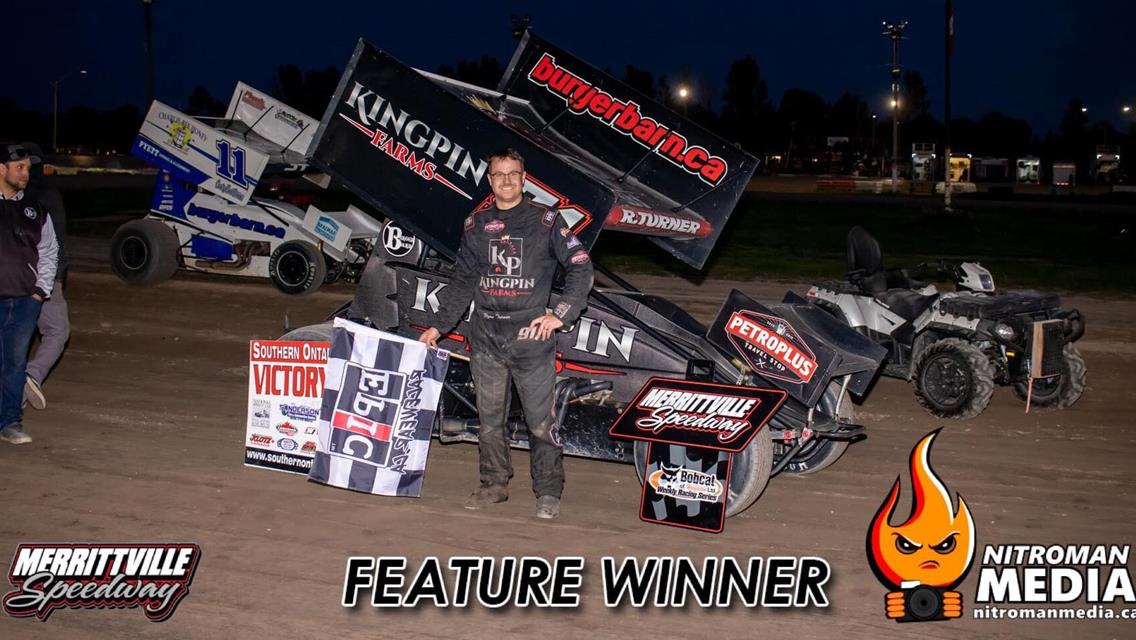 RYAN TURNER VICTORIOUS AT MERRITTVILLE ON VICTORIA DAY
