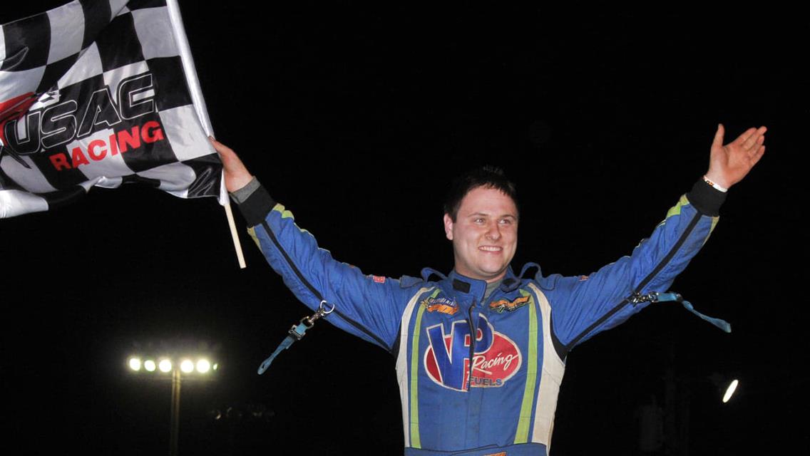 DREVICKI DOMINATES IN USAC EAST COAST OPENER AT LINCOLN SPEEDWAY