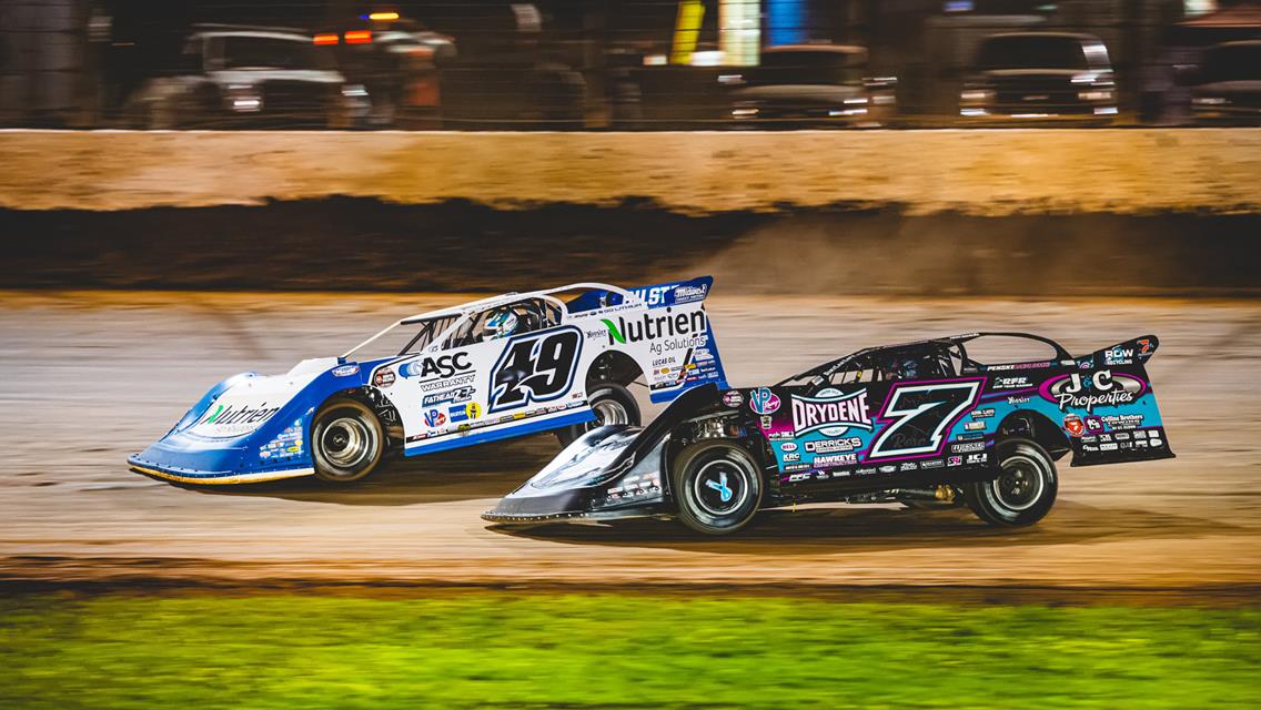 Dirt Track at Charlotte (Concord, NC) – World of Outlaws Morton Buildings Late Model Series – NGK NTK World Finals – November 5th-6th, 2021. (Jacy Norgaard photo)