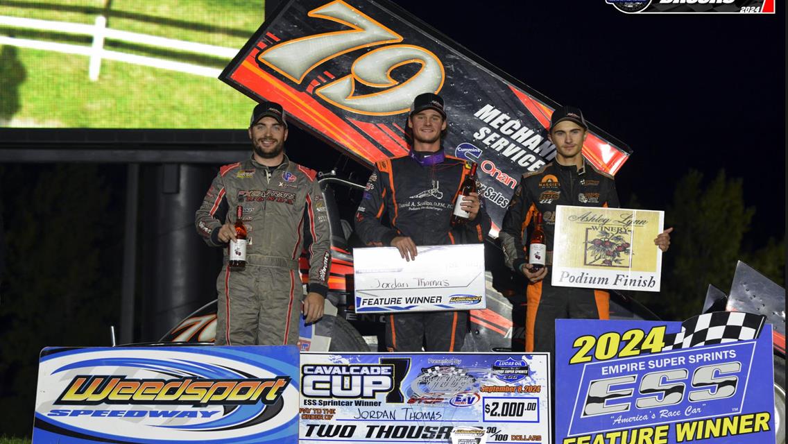 Jordan Thomas Gets Redemption at Weedsport