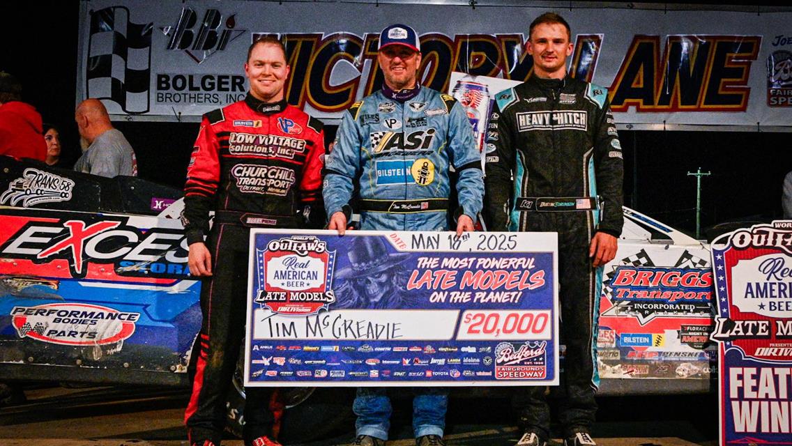 Bedford Speedway (Bedford, PA) – World of Outlaws Late Model Series – Billy Wynn Classic – May 18th, 2025.