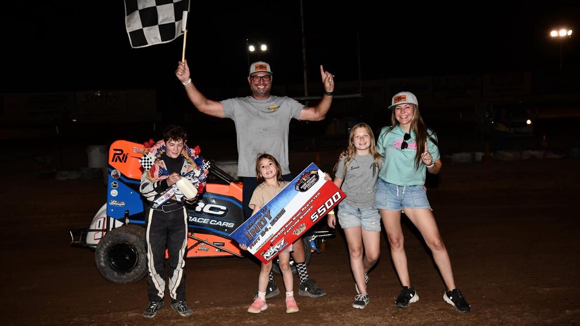 McKinney, Bohard, and Spring Master Salute to Indy at Adobe Mountain Speedway with NOW600 Cactus Region!