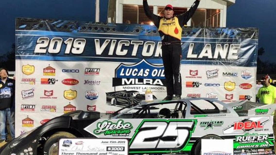 Chad Simpson tops MLRA at Dubuque