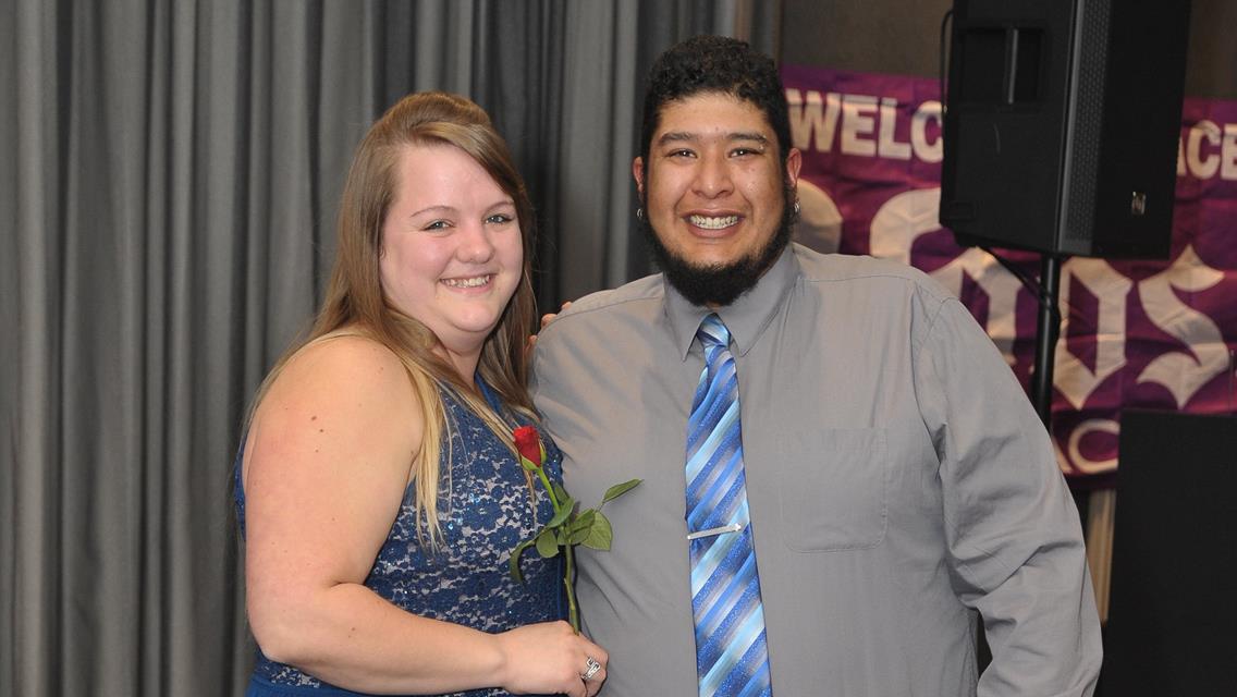 Mechanic of the Year, Cory Gamboa with fiance Amanda Landis