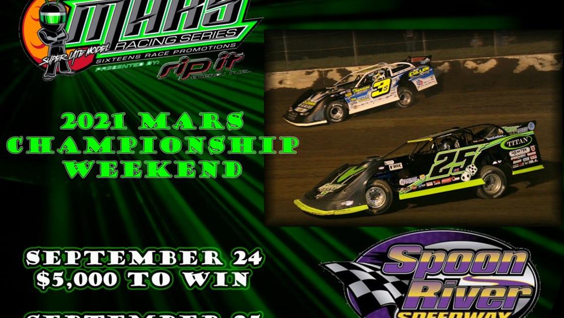 Spoon River Speedway to Host Mars Championship Weekend