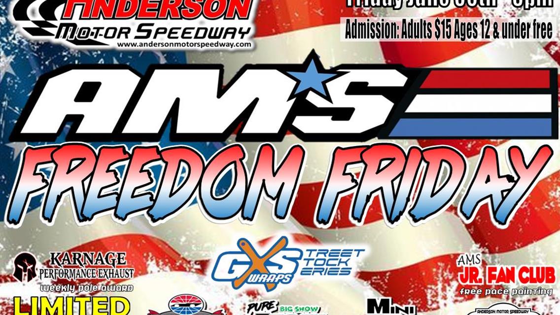 NEXT EVENT: Freedom Friday June 30th 8pm.