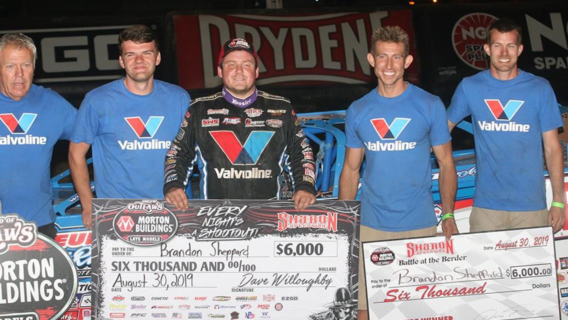 Sheppard bags 18th WOO Late Model prize at Sharon Speedway