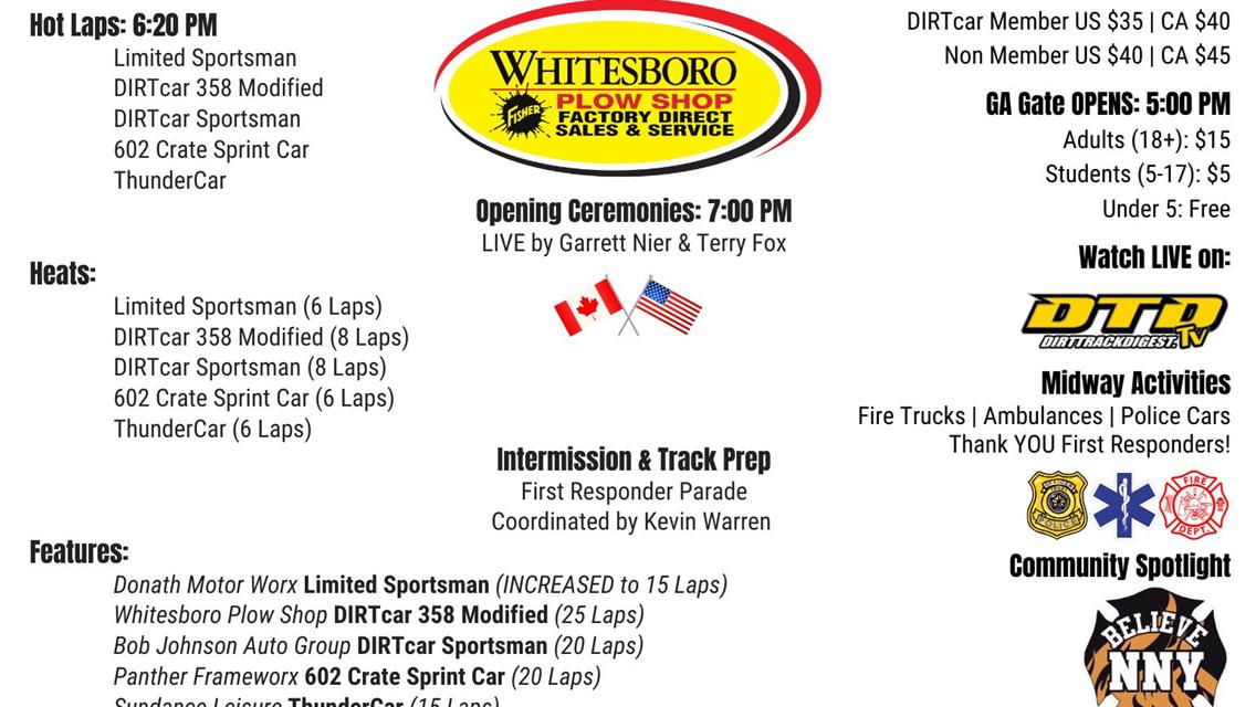 It's RACE DAY at Can-Am Speedway!