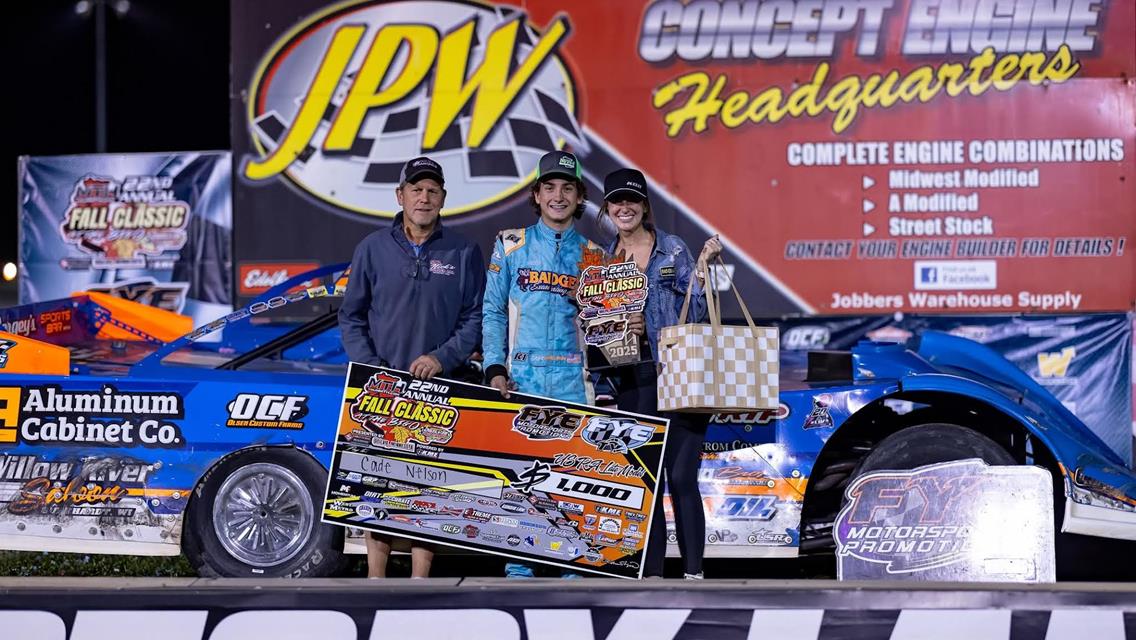 Zimpel, Adams, Anderson, Carlson, Larson and Jacoboski Win First Fall Classic Titles