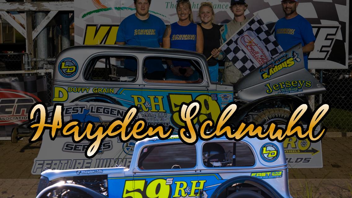 Schmuhl Crowned 2025 Midwest Legends Dirt Series Champion