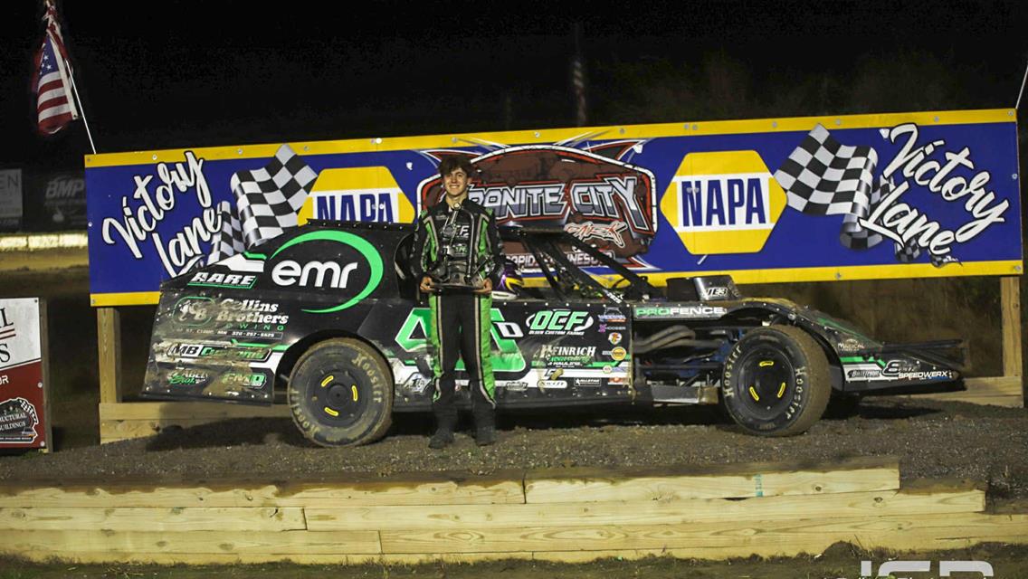 Blake Adams sweeps weekend at Granite City Motor Park; grabs four checkered flags