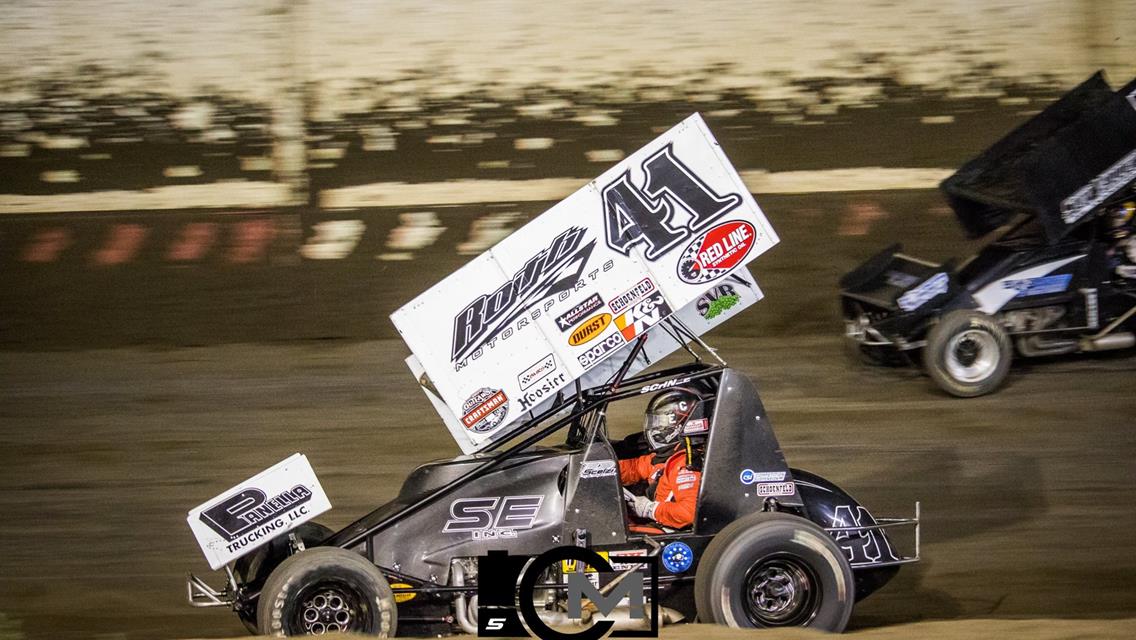 Scelzi Captures Top 10 in Oregon With World of Outlaws