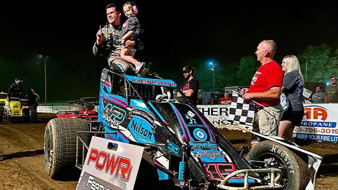 Quinton Benson Banks Double X’s Tribute to Jesse Event Victory with POWRi WAR