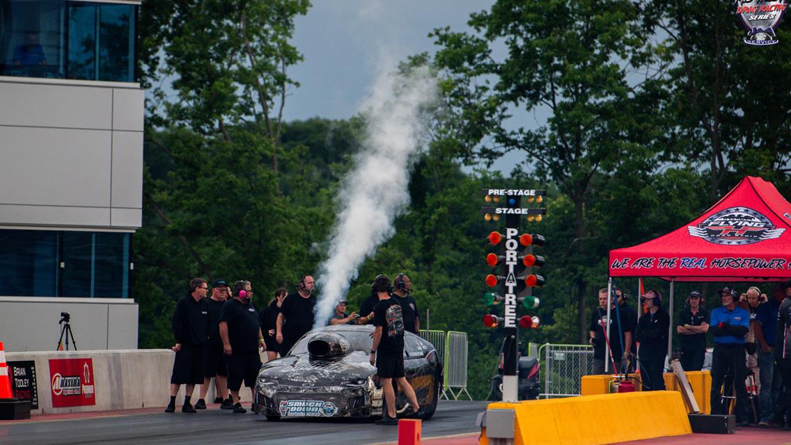 Keith Haney Racing overcomes throttle linkage and line-lock wire breakage on his way to the Semi-Finals