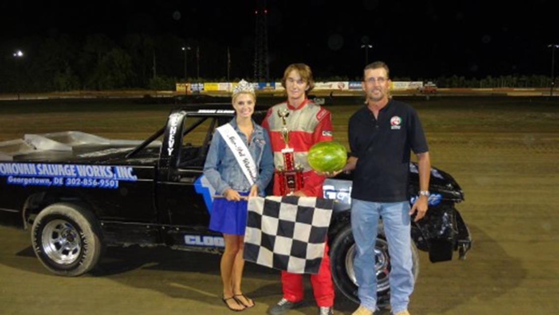 SHANE CLOGG TAKES 2ND WIN IN SUPER TRUCKS