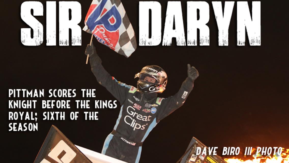 Daryn Pittman Tops in Knight Before the Kings Royal Victory