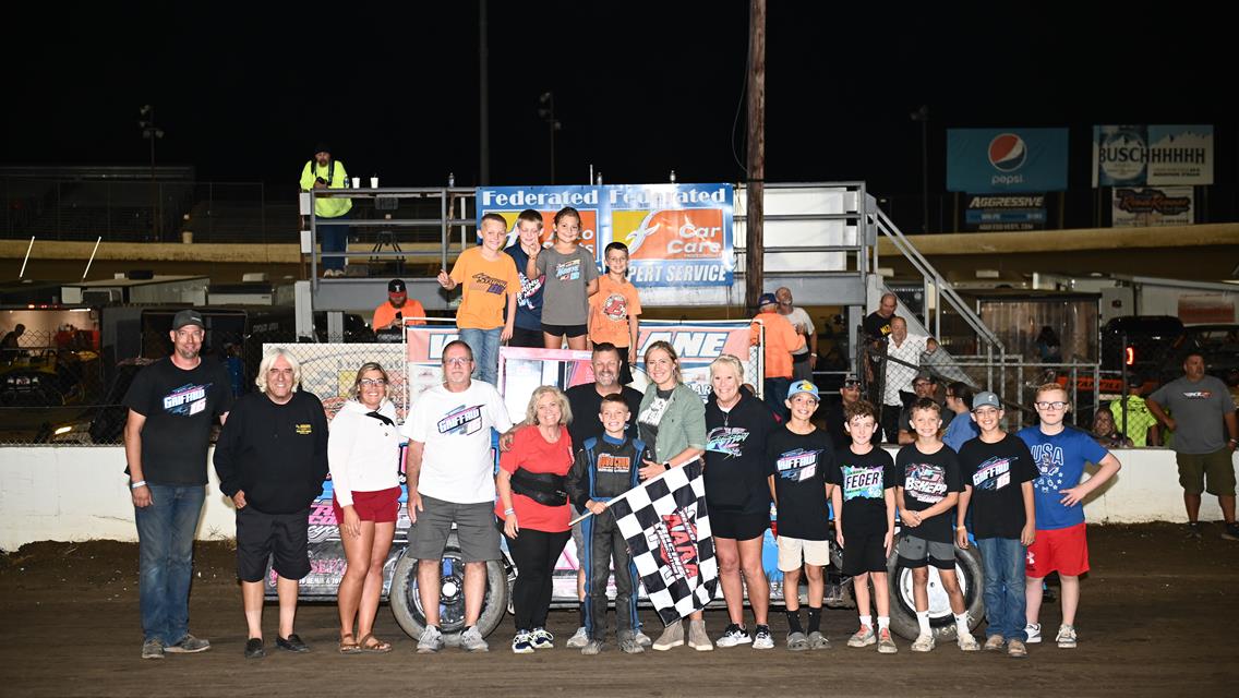 Blaze Burwell, Timmy Hill, Trey Harris, Josh Hawkins, Austin Harris &amp; Cruz Griffaw take wins at Federated Auto Parts Raceway at I-55