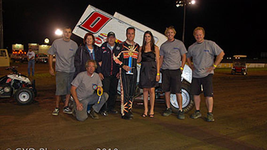 Allard Wins in Front of Hometown Fans