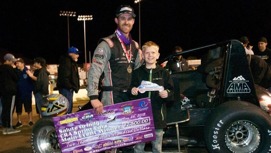 Williams takes &#39;Salute to Indy&#39; at Perris