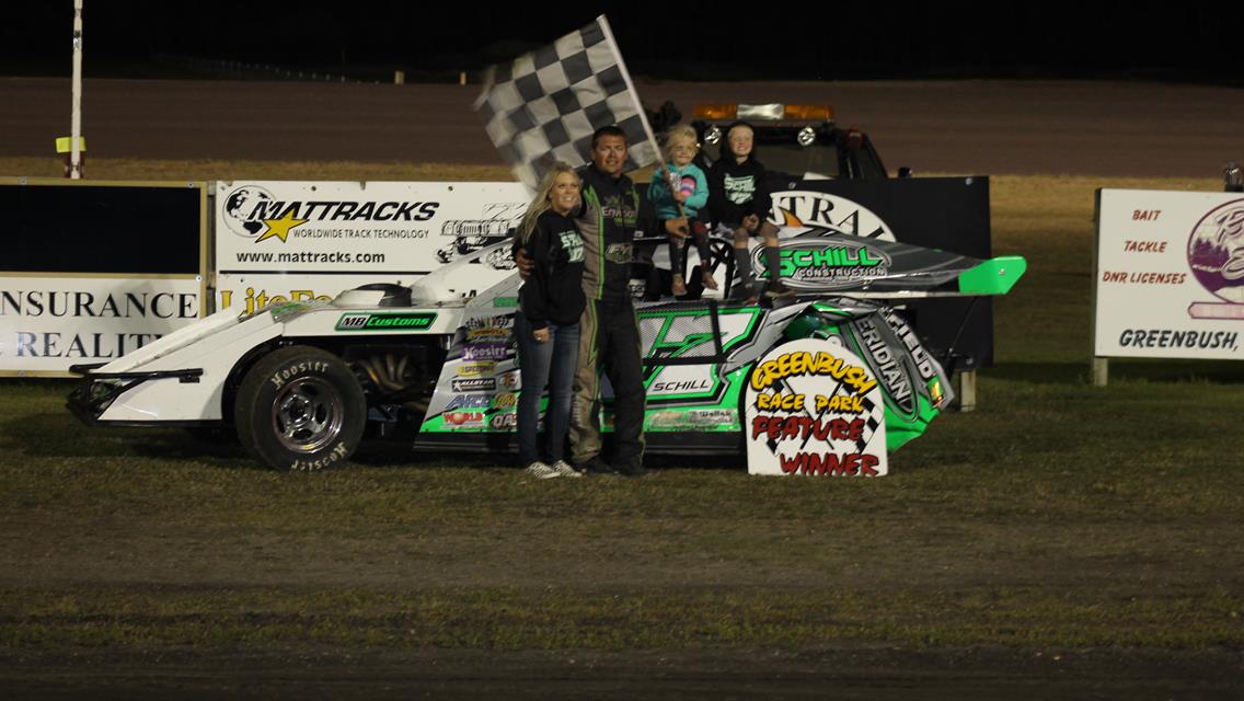 Schill sweeps the Mods at Greenbush Race Park