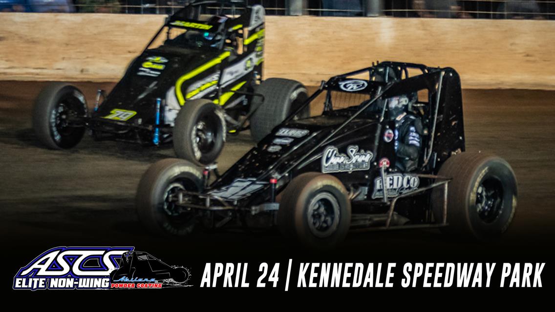 ASCS Elite Non-Wing Invading Kennedale Speedway Park